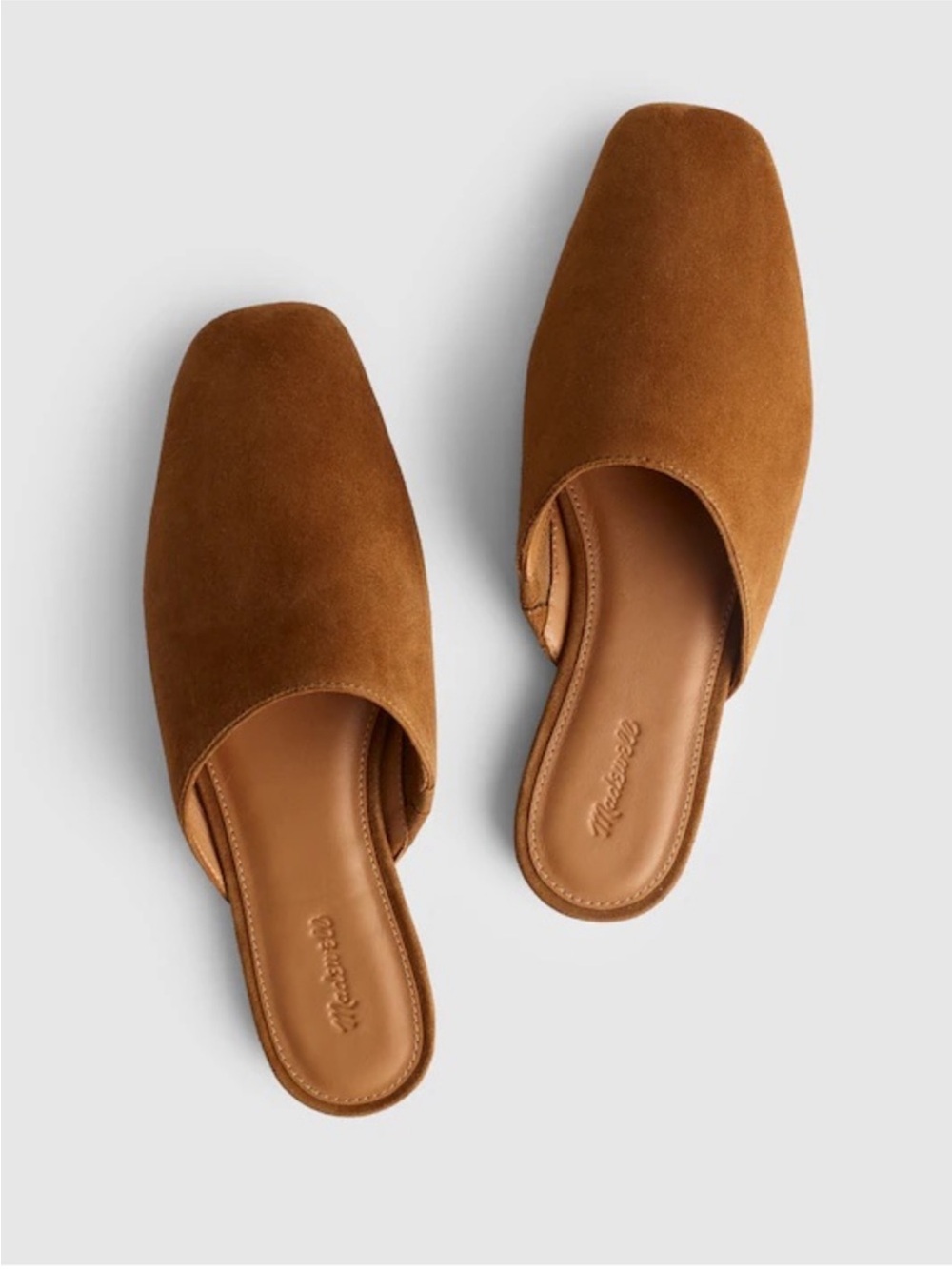 NWT Madewell The Mylie Glove Mule Cognac 7.5
